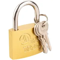 GRUPA TOPEX Cadenas de 60 mm, 3 clés