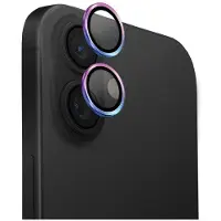 Uniq iPhone 16 Optix Rainbow Verre d'objectif en aluminium