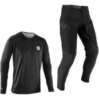 Leatt Gravity 1.0 Long Sleeve T-shirt Noir 140-150 cm Enfants
