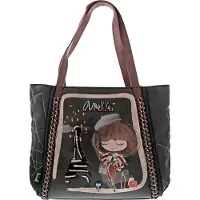 Anekke Cabas 'Mademoiselle' noir