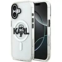 Karl Lagerfeld Iml Karl Sketch Logo Magsafe Iphone 17 Phone Case Clair
