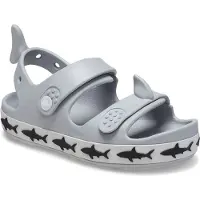 Crocs Crocband Cruiser Shark Toddler Sandals Gris EU 20-21 Enfants