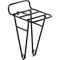 Pelago Bagagerie Vélo - Modèle Commuter - Taille M - Porte-bagages avant - Acier inoxydable pour vélo de ville - Couleur - Noir -