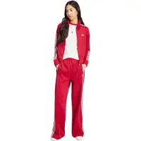 Adidas Pantalon 'Firebird' rouge / blanc