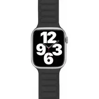 BigBen Interactive Bracelet Apple Watch 42-44-45-49mm Cuir 155 à 210mm Noir/Marron Bigben
