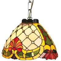 Casa Padrino Tiffany Lampes suspendues Ø 34 cm - Salon Lampes suspendues