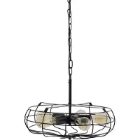 Näve - Suspension en métal, Spice, hauteur totale : 226cm maxi, abat-jour d:47,5cm ; h:14,5cm ; 7065422