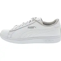 Puma Smash v2 L Jr Basse Unie Enfants Femmes Chaussures Baskets Chaussures de course, taille : EUR 38 | UK 5 | 24 cm, couleur : blanc