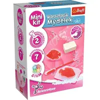 Trefl Coffret scientifique Trefl "Soap Lab" - Découvrez la magie de la fabrication du savon et la science avec passion Parfait pour les petits chimistes