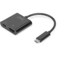 Digitus - Adaptateur vidéo externe - USB-C 3.1 - HDMI - noir