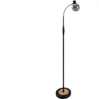 Näve E14 Lampadaire FUMOSO Ø23cm noir 2087122