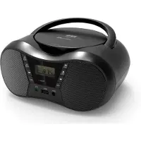 Eltra Lecteur radio CD LILA2 USB/BT Noir (FM, Bluetooth), Radio, Noir