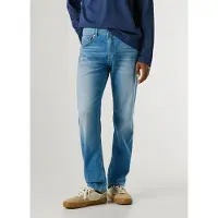 Pepe Jeans pour homme. PM20845333AB Straight Jeans Cash Summer blue (36/32), Bleu, Casuel, Coton, Denim