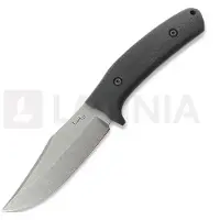 LKW Knives Couteau City Bowie - Stonewash - G10, noir
