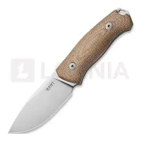 MKM Knives Couteau Small LOV - M390 - Natural Canvas Micarta