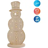 Näve Eclairage de Noël Extérieur Décoration de Noël LED Extérieur bois avec minuterie 5307827