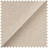 Selsey Carnos - Canapé d'angle avec fonction sommeil, coussin lombaire, chenille, beige, gauche