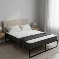 Dmora Pizzone - Matelas Double, 200x160x22h cm Blanc