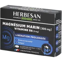 Herbesan Magnésium B6 libération prolongée anti-fatigue 30 pc(s) Comprimé(S)