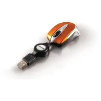 Verbatim Go Mini Usb-A 1000 Dpi Optical Mouse Orange/Orange 49023