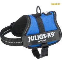 Julius-K9 Powergeschirr Baby 1-Mini 33-45 cm/18 mm bleu
