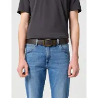 Wrangler Basic Metal Loop Belt Marron 105 cm Homme