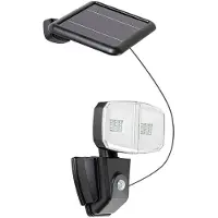 Rabalux Projecteur solaire extérieur LED 12W avec capteur ZLARIN 77012