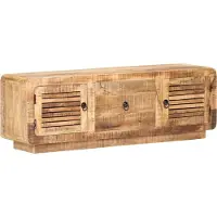 Prolenta Maison Exclusive - Meuble TV 120 x 30 x 40 cm en bois de manguier brut