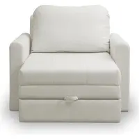Selsey DEJANO - Fauteuil d'appoint - Crème - 75x196 cm