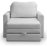 Selsey DEJANO - Fauteuil de repos - Gris clair - 75x196 cm