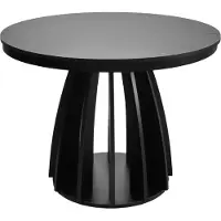 Selsey Diciffy - Table de salle à manger extensible Noir 100-140x100 cm
