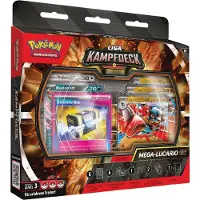 Nintendo Deck de combat Pokémon TCG Mega-Lucario-ex, version allemande