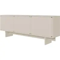 Selsey WUWU - Armoire TV 3 portes, Greige, 150 cm