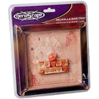 Renegade Game Studios Heroscape Valhalla Dice & Tray Set Version English Doré Enfants