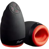 Teazers - masturbateur bouche artificielle chauffant (rouge)