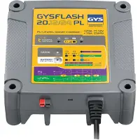 GYS FLASH 20.12/24 PL 026049 Chargeur automatique 12 V, 24 V 7 A, 15 A, 20 A 7 A, 15 A (026049)