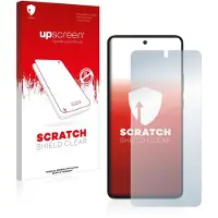 Upscreen Scratch Shield Protection (1 pcs, Motorola Edge 30), Téléphone portable : film de protection, Transparent