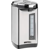 Buffalo Airpot 4,7 L – Distributeur d'eau chaude électrique avec affichage numérique et mode économie d'énergie