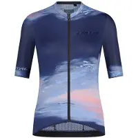 Shimano S-phyre Leggera Short Sleeve Jersey Bleu XL Femme