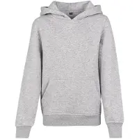 Build Your Brand Basic Hoodie Gris 158-164 cm Garçon