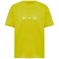 Mammut Base Playground Short Sleeve T-shirt Jaune 116 cm Garçon