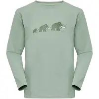 Mammut Core Logo Long Sleeve T-shirt Vert 140 cm Garçon