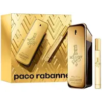 Paco Rabanne Coffret : 1 Million Eau de Toilette pour homme, 100 ml + 1 Million Eau de Toilette pour homme, 10 ml