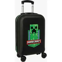 Minecraft 20´´ 40.1l 34.5x20x55 Cm Trolley Bag Noir Enfants