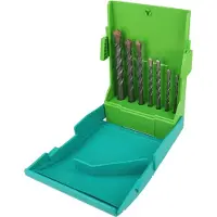 Heller Power 3000 16884 7 Concrete twist drill bit set 7-piece 4 mm, 5 mm, 6 mm, 6 mm, 8 mm, 10 mm, 12 mm Total length 520 mm Cylinder shank 1 Set