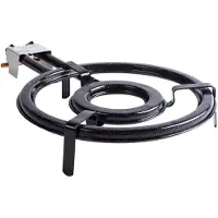Vaello 40 Cm Paella Pan Gas Burner Argenté