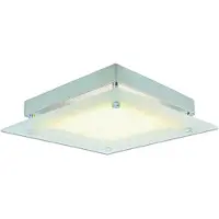 Naeve Plafonnier à LED aspect cristal / clair