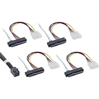 InLine Câble Mini SAS HD (50 cm, Mini-SAS)