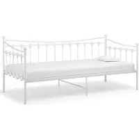 vidaXL 324756, Blanc, 95 cm, 2.06 m, 91.5 cm, 900 x 2000 mm, 1 pièce