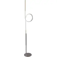 Näve Loop / Lampadaire LED / chrome